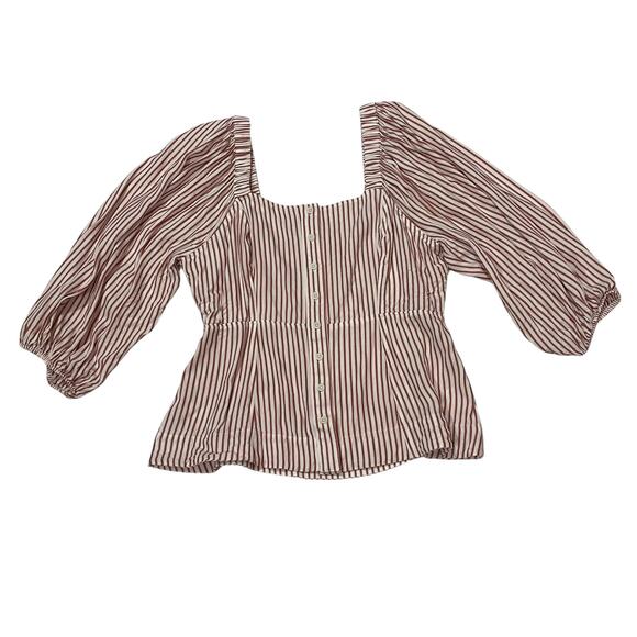 CAbi Carnival Top (Style 5890) - Red Stripe - Medium - Picture 7 of 16